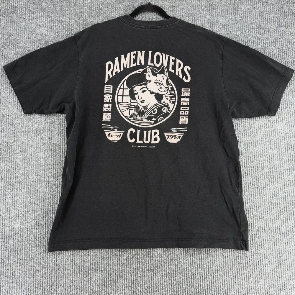 Yeaaah! Studio‎ Stéphane Casier Japanese French Art Ramen Lovers Club Tee XXL